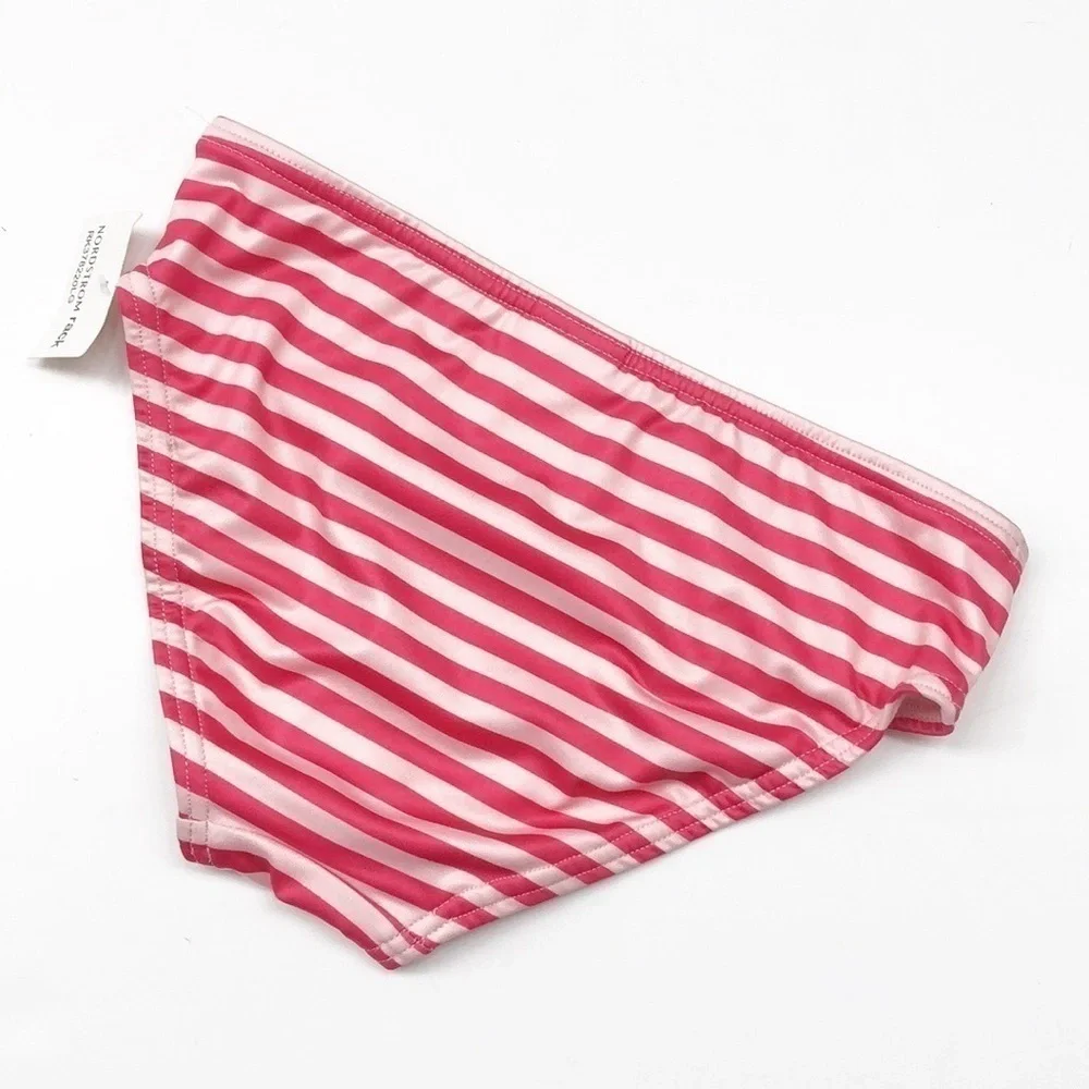 NEW Harper Canyon girls pink striped bikini bottoms